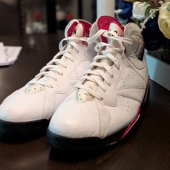 B31 JORDAN AIR Jordan 7 Retro "Cardinal" Sneaker - Picture 4 of 12